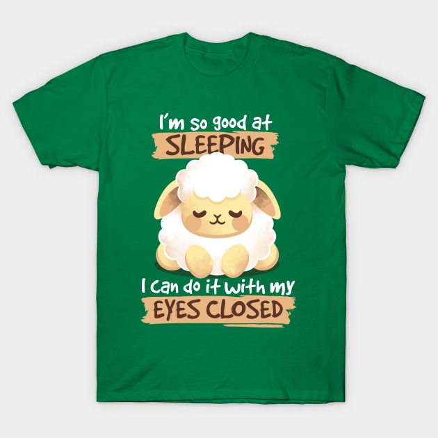 Sleeping sheep T-Shirt by NemiMakeit